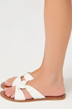 Knotted Twist Sandals