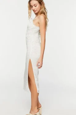 Lace Bustier Midi Dress