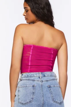 Lace Bustier Tube Top