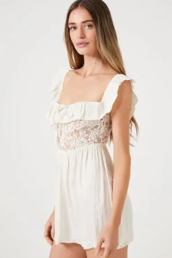 Lace Flounce Nightie