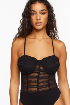 Lace Sweetheart Lingerie Bodysuit