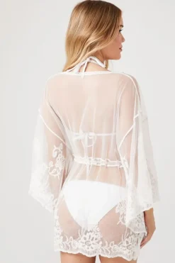 Lace Swim Cover-Up Dress