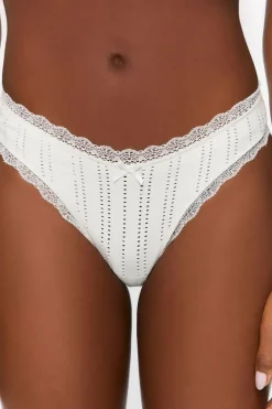 Lace-Trim Cheeky Panties