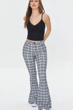 Lace-Trim Cropped Cami