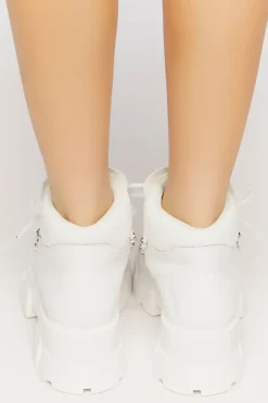 Lace-Up Lug Sole Ankle Booties