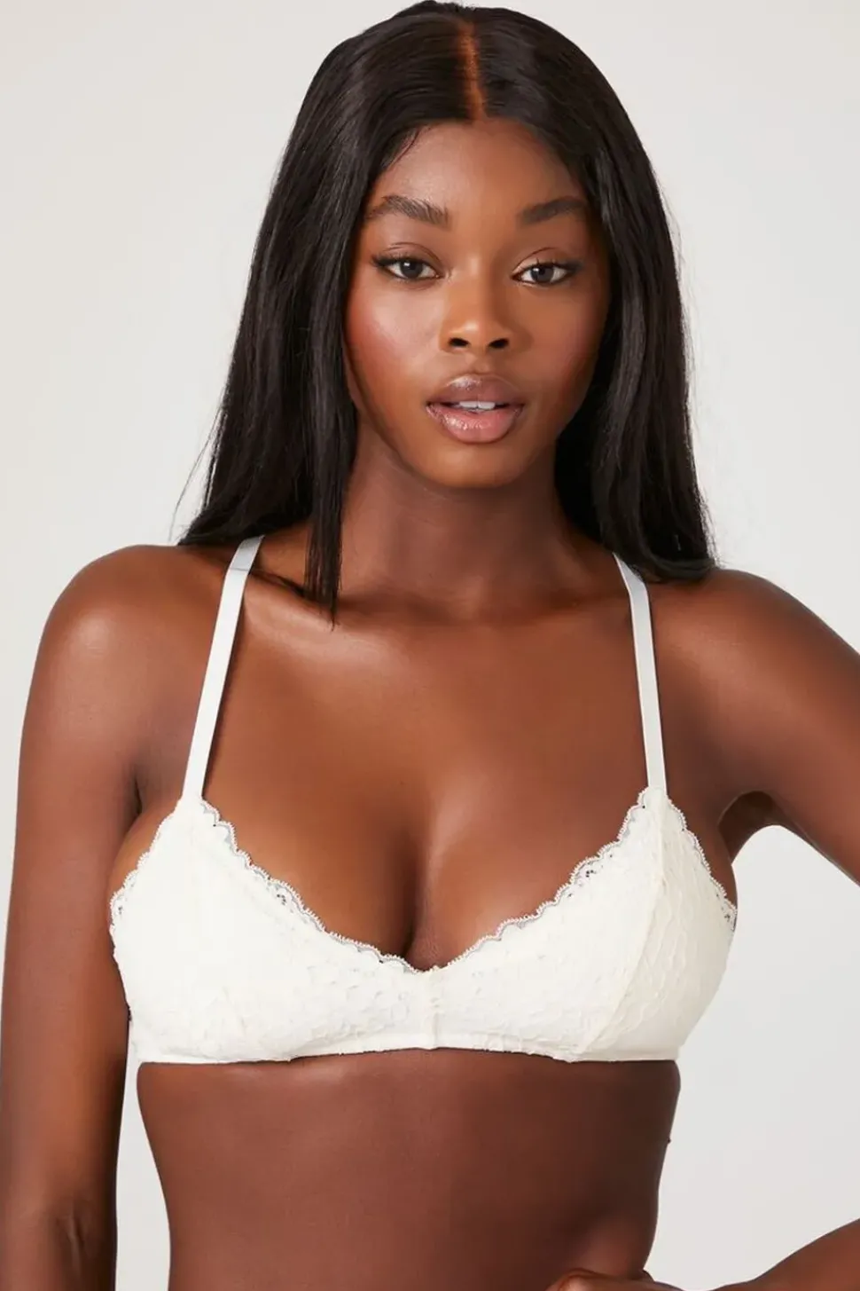 Lace V-Neck Bralette