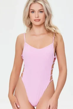 Ladder Cutout One-Piece Swimsuit