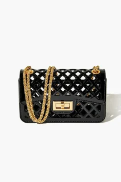 Lattice Crossbody Bag