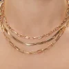 Layered Chunky Chain Necklace