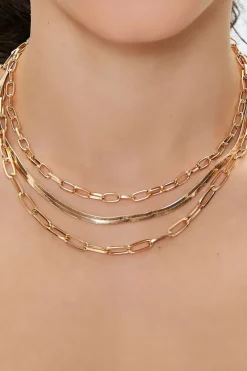 Layered Chunky Chain Necklace