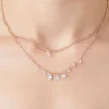 Layered Cz Necklace
