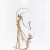 Layered Pearl Ear Cuff