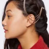 Layered Rhinestone Head Chain