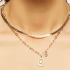 Layered Star Pendant Necklace