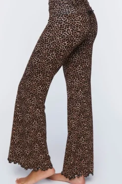Leopard Print Pajama Pants