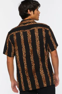 Leopard Striped Shirt