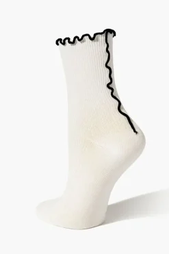 Lettuce-Edge Crew Socks