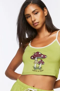Lifes A Trip Cami & Shorts Pajama Set