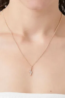 Lightning Bolt Charm Necklace