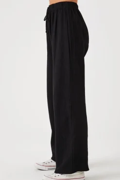 Linen High-Rise Pants