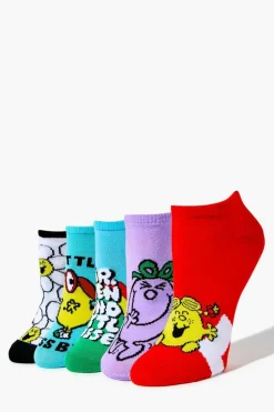 Little Miss Ankle Sock Set - 5 Pack