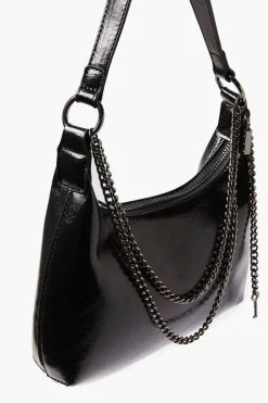 Lock & Key Baguette Shoulder Bag