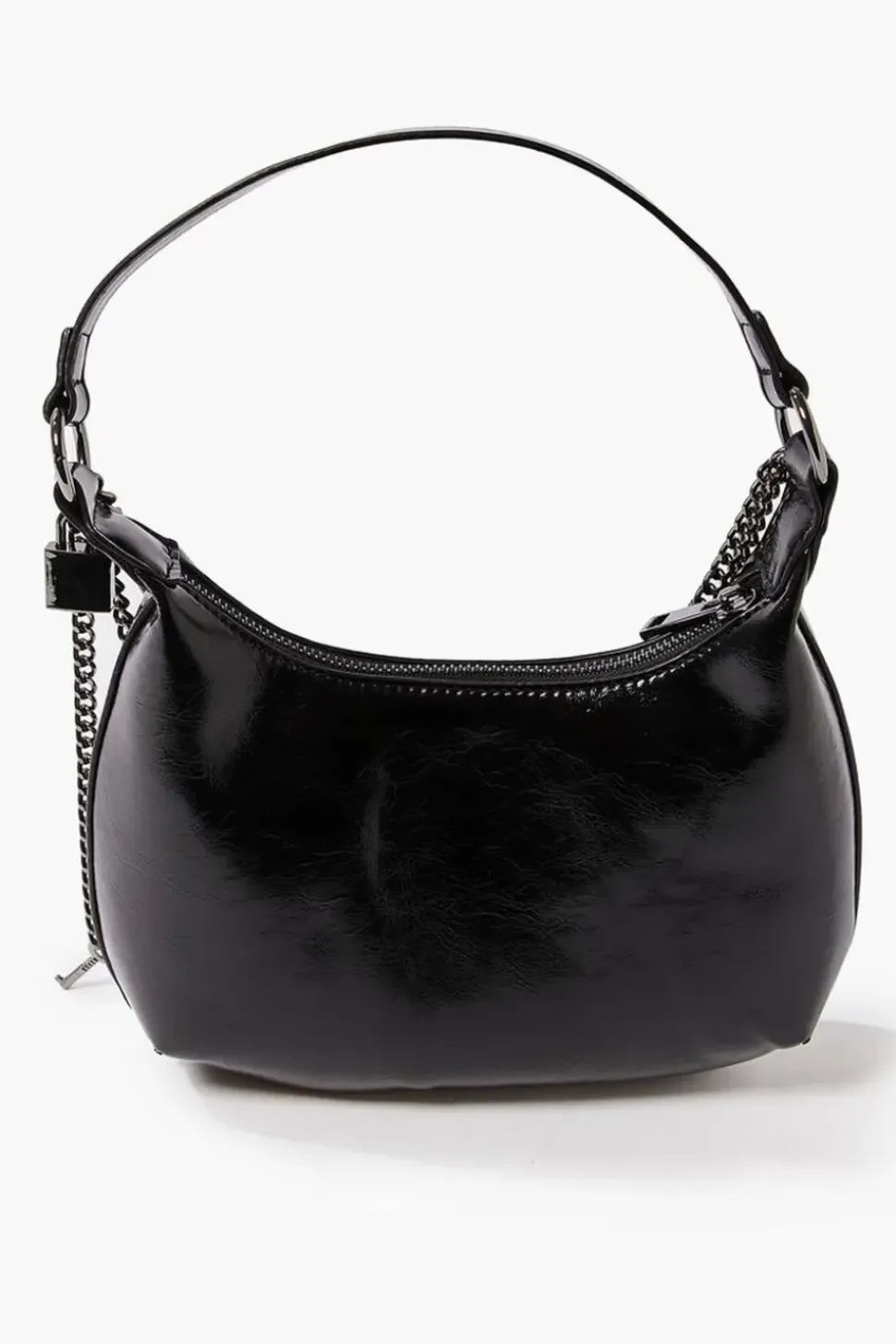 Lock & Key Baguette Shoulder Bag