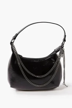 Lock & Key Baguette Shoulder Bag