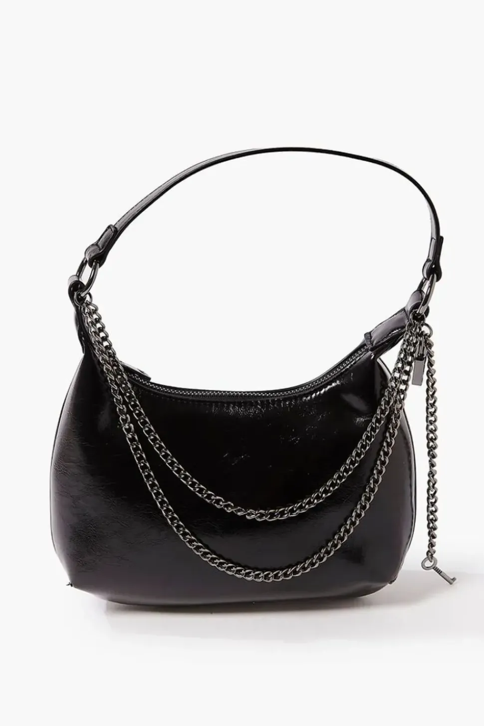 Lock & Key Baguette Shoulder Bag
