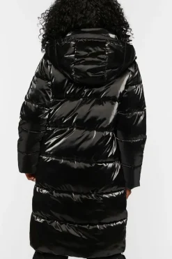 Longline Hooded Puffer Jacket