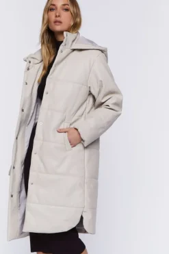 Longline Puffer Coat