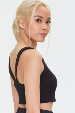 Longline V-Back Sports Bra