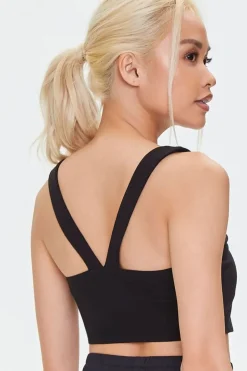 Longline V-Back Sports Bra