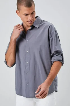 Long-Sleeve Buttoned Shirt