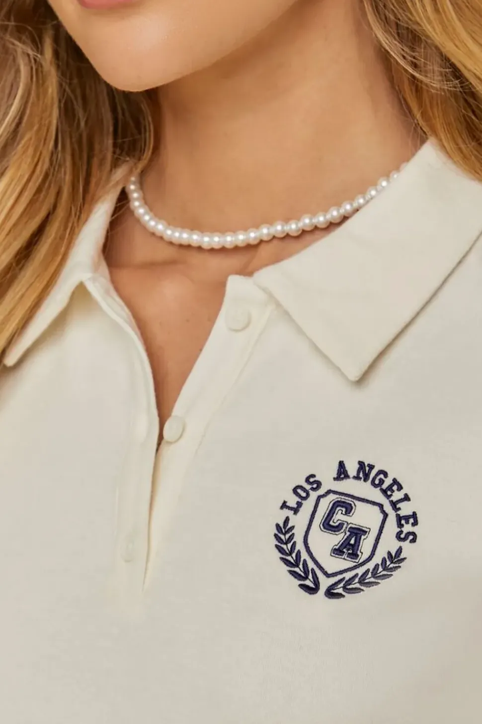 Los Angeles Graphic Polo Shirt