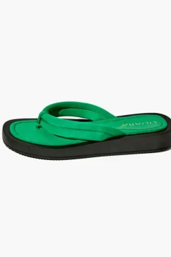 Low-Platform Thong Sandals