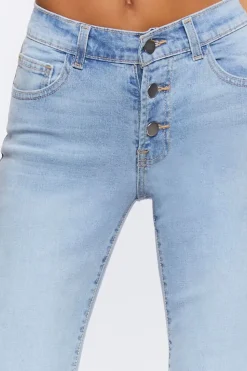 Low-Rise Bootcut Jeans
