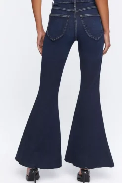 Low-Rise Flare Jeans