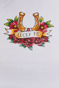 Lucky Me Graphic Tank Top