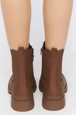 Lug-Sole Chelsea Boots
