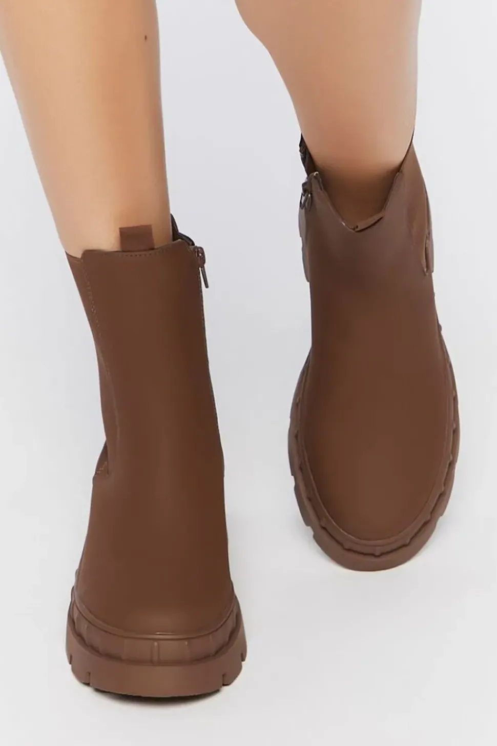 Lug-Sole Chelsea Boots