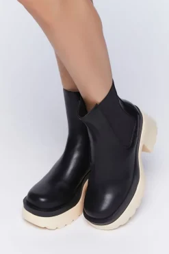 Lug-Sole Chelsea Boots