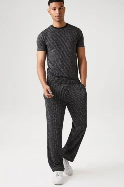 Lurex Ribbed Trousers