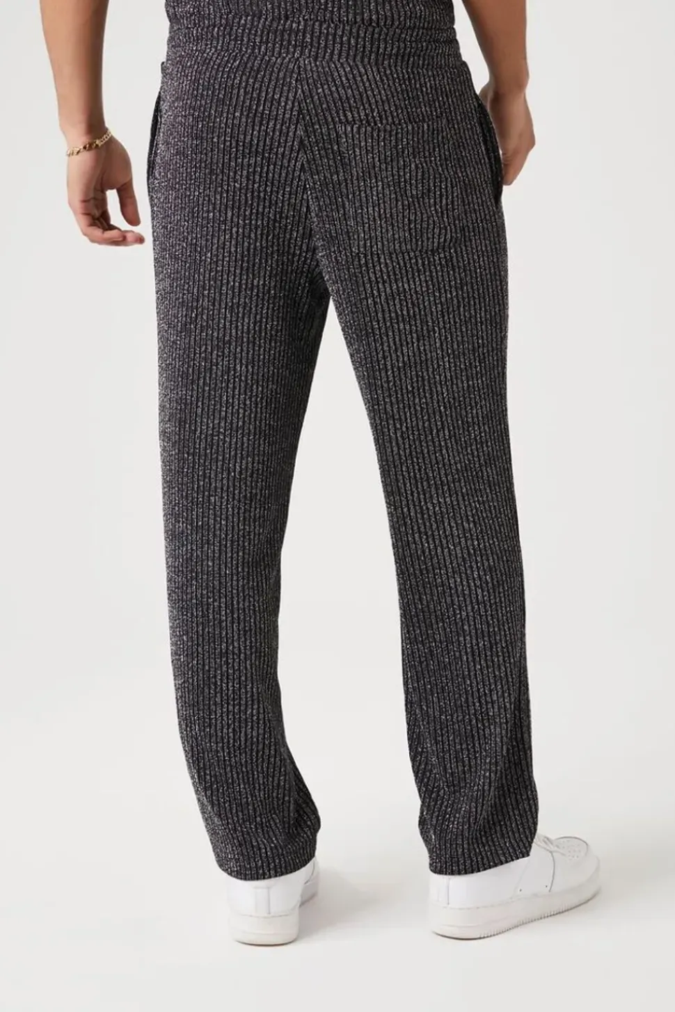 Lurex Ribbed Trousers