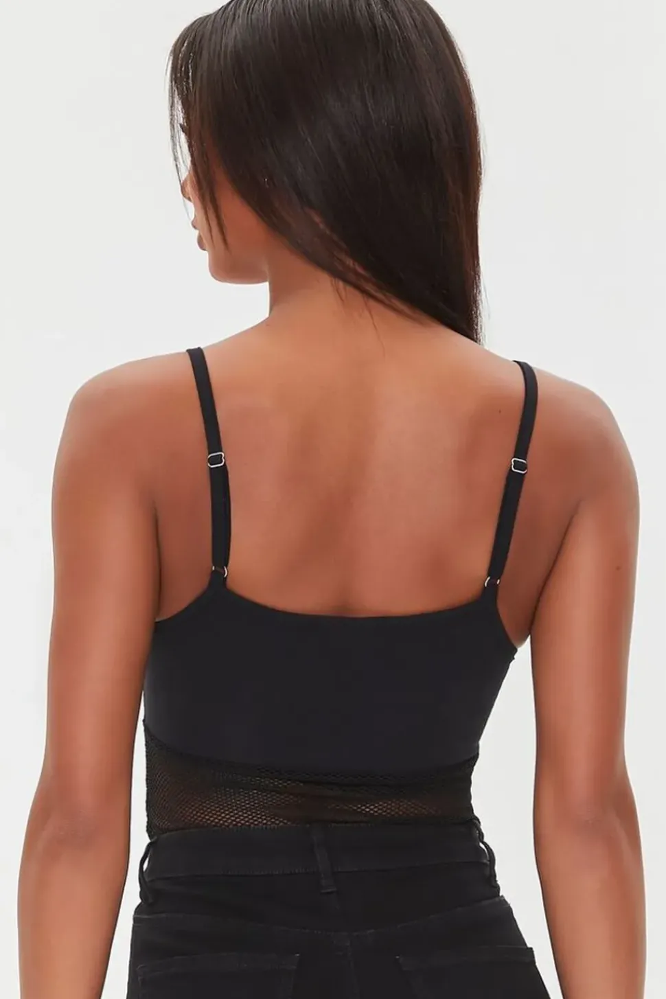Make Boys Cry Graphic Mesh Bodysuit