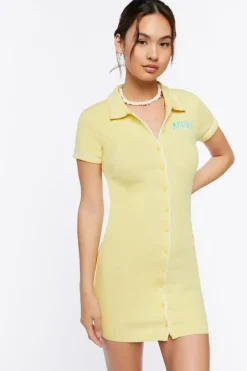 Malibu California Graphic Mini Dress