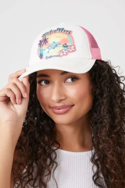 Malibu California Graphic Trucker Hat
