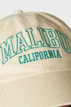 Malibu Embroidered Baseball Cap