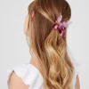 Marble Butterfly Claw Hair Clip