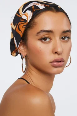 Marble Print Scarf Headwrap